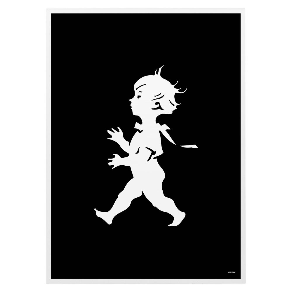 Solstickan Tavla 30 X 40 Cm Svart Rum1